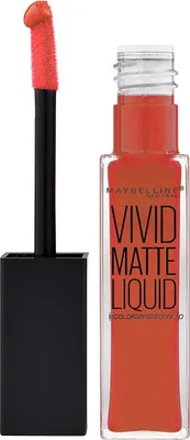 Produktbild von Maybelline Vivid Matte Liquid Lipstick für Matteffekt 25 Orange Shot