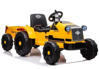 Produktbild von Traktor mit Anhänger YSA021A Gelb