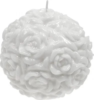 Produktbild von Rosenkerze Deko Hochzeit Geburtstag romantische Tischdekoration