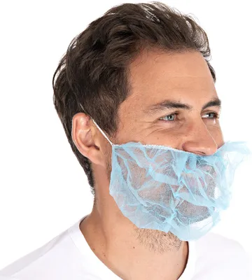 Obrázok produktu pre Hygostar 29206 Bartschutz blau PP 46 x 20 cm