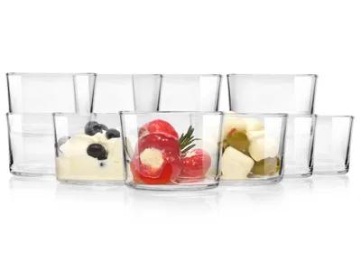 Produktbild von Bluespoon Amuse Bouche Set 'Bodega' aus Glas 12 teilig 225 ml