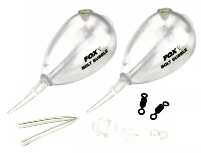 Produktbild von Fox Bolt Bubble Wasserkugeln - 2 Karpfenposen, Größe:M