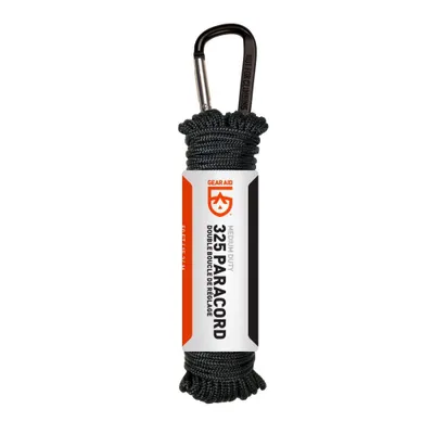 Image de GearAid 'Paracord 325' 15 m noir