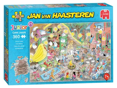 Productafbeelding van Jan van Haasteren 1110100879, 360 stukjes, Legrace, 7 jaar