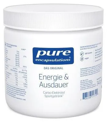 Produktbild von Pure Encapsulations Energie & Ausdauer Pulver 340 g