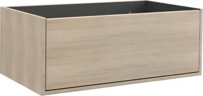 Produktbild von Jungborn Waschtischunterschrank NOVE BxHxT 80 x 30 x 46 cm Frontfarbe tabak eiche matt 55768