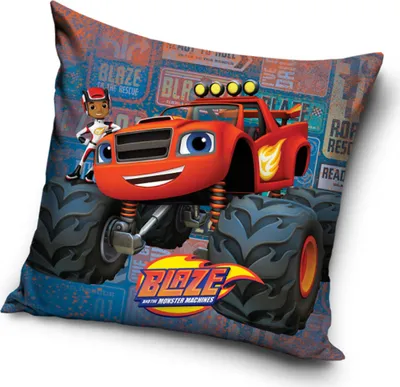 Image de Housse de coussin Plamínek et Čtyřkoláci Monster Machines