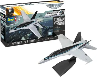 Produktbild von Bausatz mit  Basiszubehör, Set F/A-18 Hornet Top, 16 Teile, ab 10 Jahren