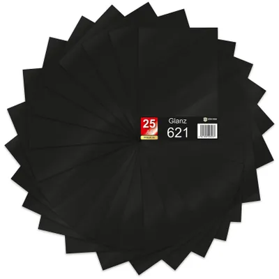 Zdjęcie produktu dla Zestaw 25 arkuszy samoprzylepnej folii do ploterów, format A4