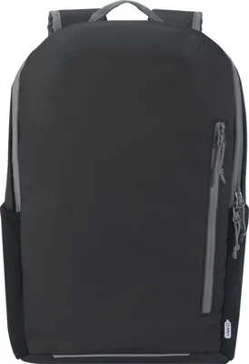 Productafbeelding van Rugzak voor laptops "Aqua", gemaakt van gerecycled materiaal, 21 liter, model PF4181 (één maat) (zwart)