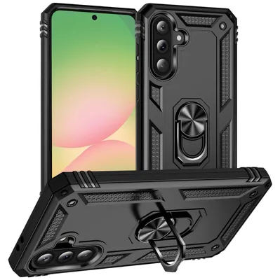 Produktbild von Armor Shield Handyhülle für Samsung Galaxy A57 5G Hülle Ultra Hybrid Case Handy Schutzhülle, Schwarz