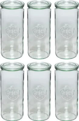 Obrázok produktu pre WECK valcová nádoba 1040 ml balenie 6 kusov
