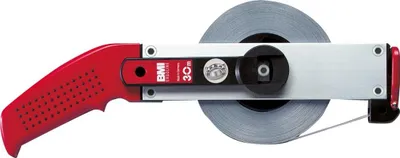 Image de BMI Weißlackiertes Bandmaß, gedruckte Teilung, Breite 13 mm, Länge 20 m
