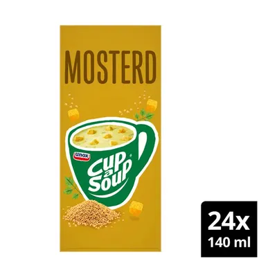 Immagine prodotto di UNOX-CUP-A-SOUP MOSTERD 24x140ml | Confezione da 24 buste