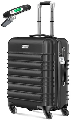 Produktbild von KESSER® Reisekoffer Hartschalen Koffer mit Zahlenschloss, Waage + Gepäckanhänger