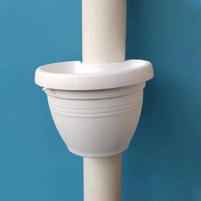 Productafbeelding van Famanu Ophanging voor bloempotten, plantenhouder - Set van 3, zwart