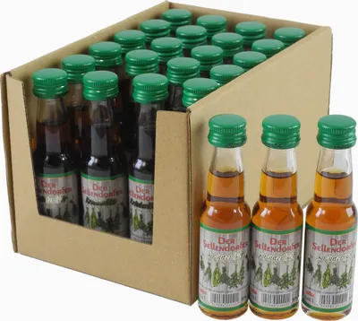 Produktbild von Sellendorfer Kräuterlikör 24er Pack (24 x 2 cl / 20 % vol.)