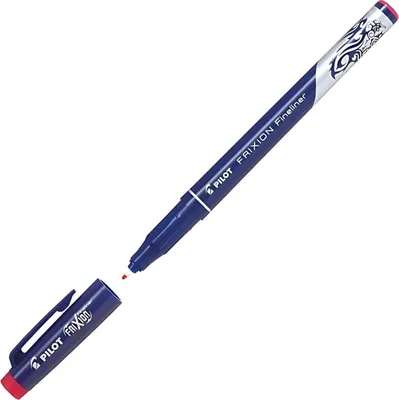 Image de Pilot SW-FF-R Fineliner FriXion - 0.45 mm, rot, radierbar