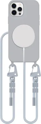 Produktbild von Tech-Protect Magnecklace Magsafe Iphone 12 / 12 Pro Buntstift Grau