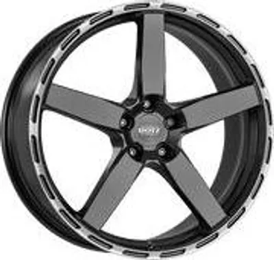 Produktbild von ALUFELGE DOTZ MarinaBay dark 8.5x20 5x112 ET 28 GUNMETAL/POLISHED LIP