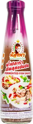 Produktbild von Nongporn Pla Ra Fermentierte Fischsauce 300ml (stinkt)