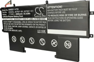 Produktbild von vhbw Akku Ersatz für HP HSTNN-IB7I für Notebook (4600 mAh, 7,7 V, Li-Polymer)