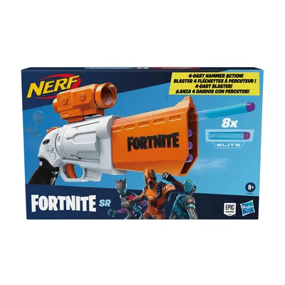 Obrázok produktu pre Nerf E9391EU4, hračkárska zbrań, 8 rok / roky, 99 rok / roky, Fortnite, 390 g