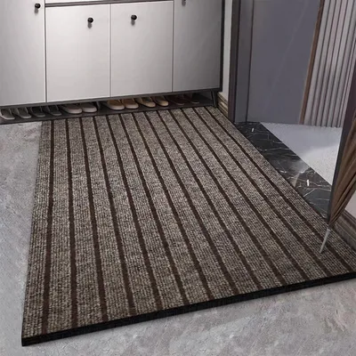 Zdjęcie produktu dla Mata do użytku zewnętrznego, ciemnobrązowa, 60 x 140 cm