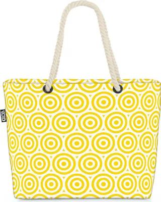 Produktbild von VOID Sommer Sonne Muster Strandtasche Shopper 58x38x16cm 23L XXL Einkaufstasche Tasche Reisetasche Beach Bag