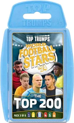 Immagine prodotto di World Football Stars Top 200 Top Trumps – Lingua: Inglese