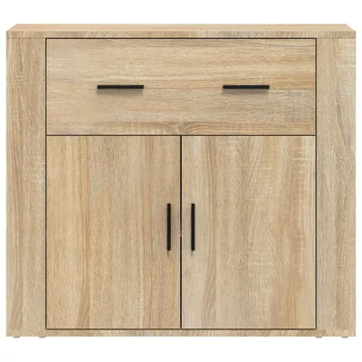 Immagine prodotto di vidaXL Credenza rovere Sonoma 80x33x70 cm materiale a base di legno