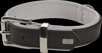 Image de MORE Collier Ottawa 37–43 noir/gris clair