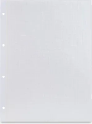 Produktbild von Hama Fotokarton mit Pergamin 23,3x31 cm gelocht 25 Blatt Weiß