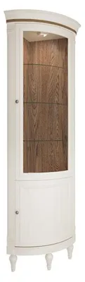 Produktbild von Eck Vitrine Vitrine Schrank Vitrinen Wohnzimmer Schau Schränke Design Holz Neu