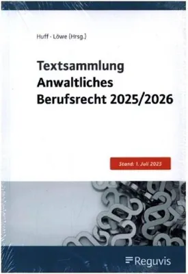 Image de Textsammlung Anwaltliches Berufsrecht 2025/2026