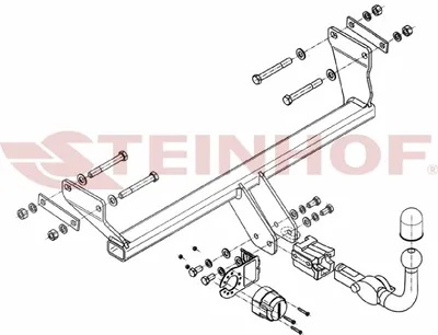 Produktbild von Z546322 Anhängerkupplung passend für DODGE Caliber 2006-2012 abnehmbar
