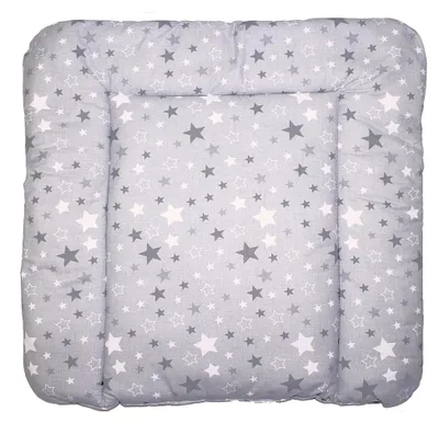 Produktbild von Baby Auflage Wickelauflage - Star Dunkel - 70x50 cm 70x70 cm 70x85 cm Wickeltischauflage (70 x 85 cm)