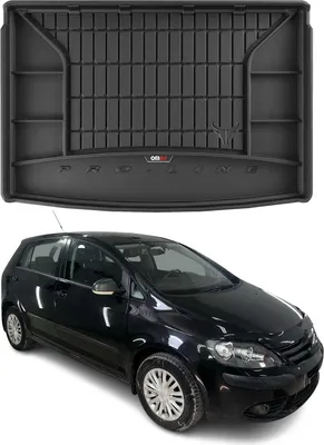 Image de OMAC Bac de coffre en caoutchouc pour VW Golf Plus 2005-2014 TPE Bac de coffre noir