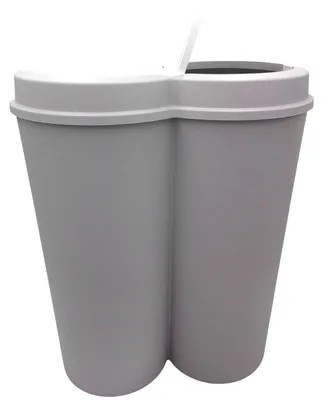 Produktbild von Duo Bin Abfalleimer 2x25L Mülltrenner Abfallsammler Mülleimer Abfallbehälter
