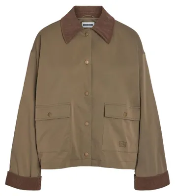 Produktbild von NOISY MAY Damen Nmnora Corduroy Collar Jacket Noos, Kalamata, l