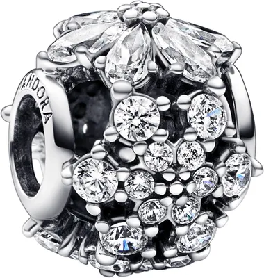 Produktbild von Pandora Charm 792383C01 Round Herbarium Cluster in 925 Sterling Silber