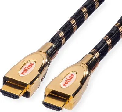 Produktbild von ROLINE GOLD HDMI Ultra HD Kabel mit Ethernet, ST/ST, 1,5 m