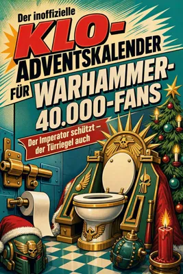 Produktbild von Der inoffizielle Klo-Adventskalender für Warhammer-40.000-Fans