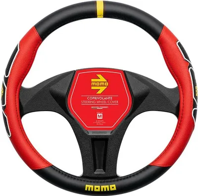 Obrázek produktu pro Potah volantu MOMO MOMLSWC0FUNBR Ø 38-39 cm