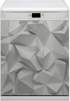 Produktbild von Küche Magnet für Spülmaschine  Abwaschbar 60x80 cm Geschirrspüle  - Abstraktes Weiß
