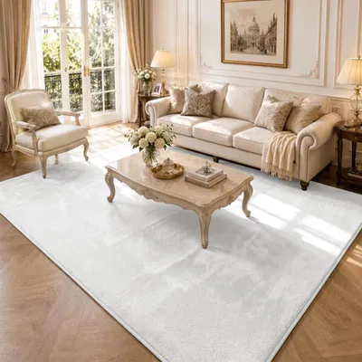 Zdjęcie produktu dla Miękki dywan krótkowłosy 240x340cm z antypoślizgowym spodem