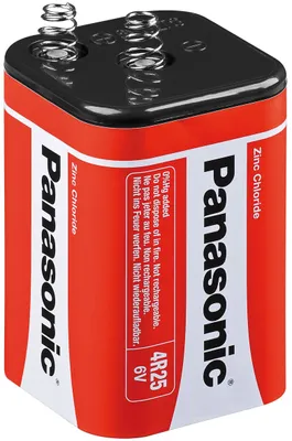 Produktbild von Varta 4R25 9Ah 6V Panasonic Special Power, Einwegbatterie, 6V, Zink-Karbon, 6 V, 1 Stück(e), 9000 mAh