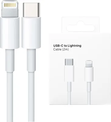 Image de Câble USB-C vers Lightning compatible Apple, 2 m, 20 W