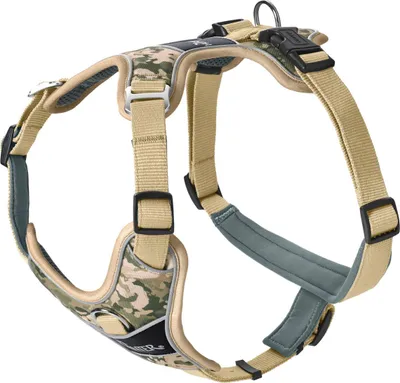Produktbild von HUNTER Geschirr Divo Up Camouflage beige S-M