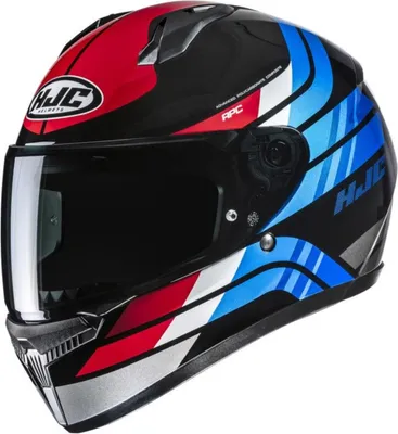 Produktbild von HJC C10 HIPER Integralhelm L in blau/rot